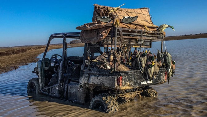 Duck Hunting in Mississippi With the Polaris Ranger Crew