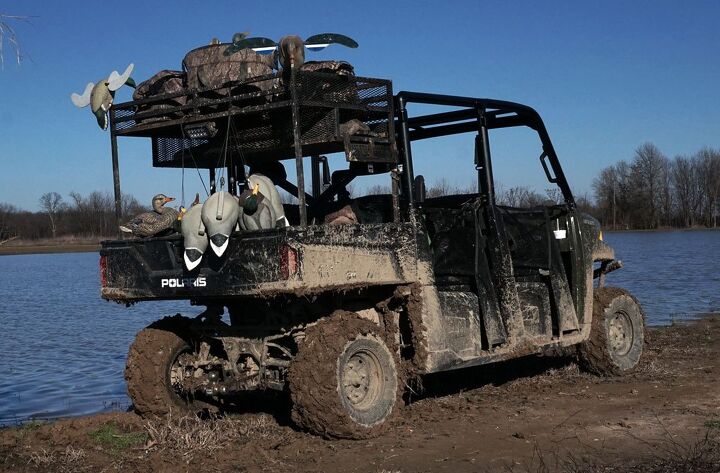 duck hunting in mississippi with the polaris ranger crew, Duck Hunting Decoys