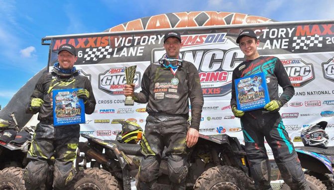 fowler wins season opening wild boar gncc, Wild Boar GNCC 4x4 Podium