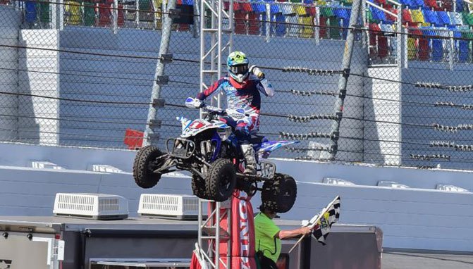 wienen wins fly racing atv supercross, Chad Wienen Daytona