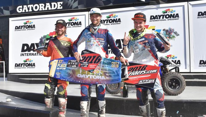 wienen wins fly racing atv supercross, Daytona Pro Podium