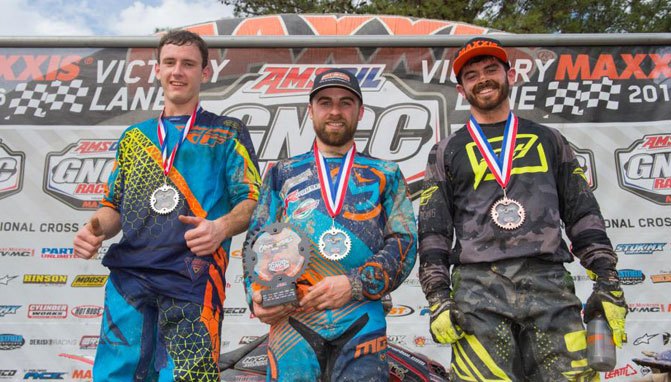 fowler wins second straight to start gncc season, Maxxis Cannonball GNCC XC2 Podium