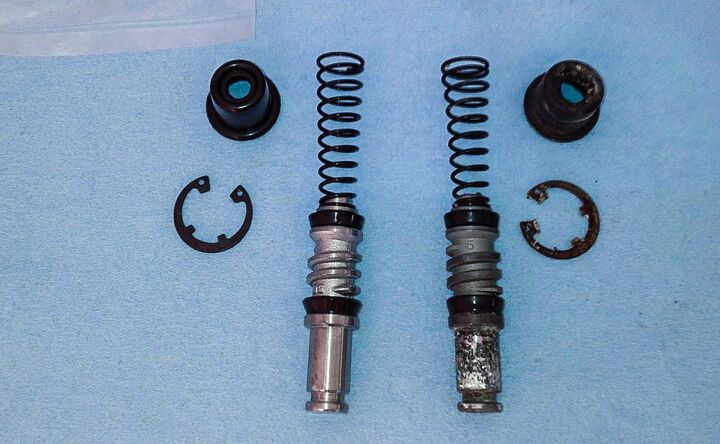 how to rebuild your atv master cylinder, 5 Master Cylinder Spring Plunger