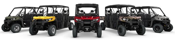 six passenger can am defender max unveiled, 2017 Can Am Defender MAX Family