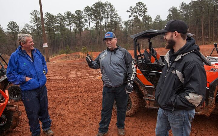 drag racing in the mud with the polaris general, Drag Race Mind Games