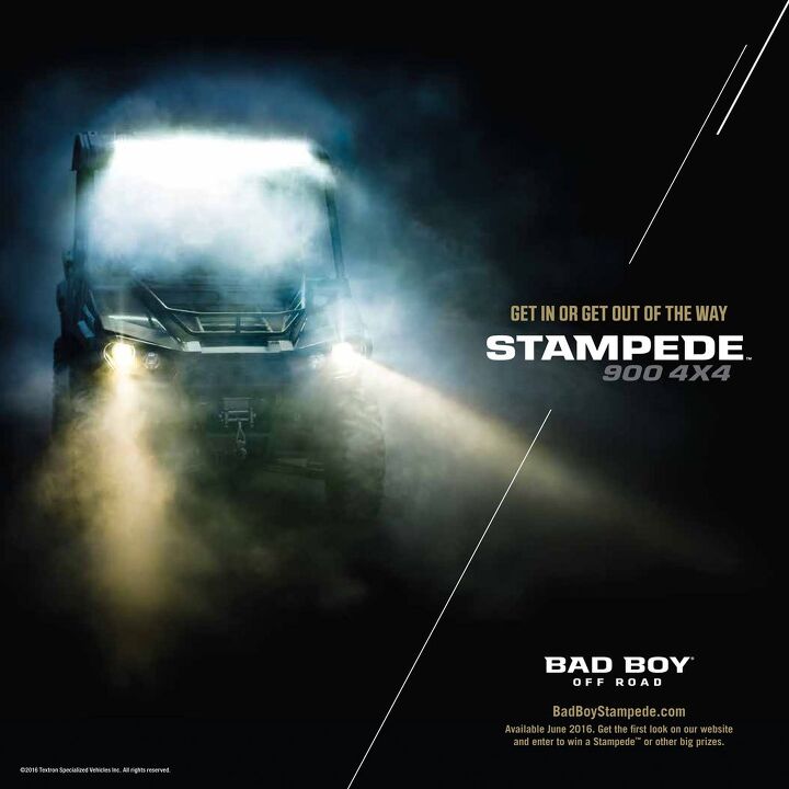 bad boy stampede 900 coming in may, Bad Boy Stampede 900