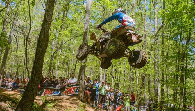 mcgill goes for third straight win at limestone 100 gncc