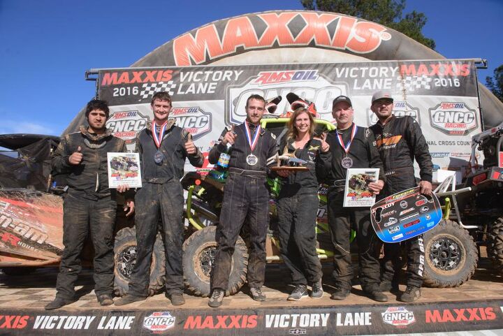 mcgill earns first win of 2016 at big buck gncc, UTV Podium Big Buck GNCC