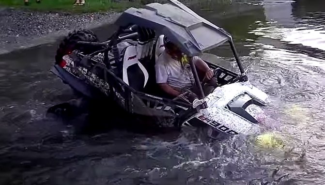 Boat Ramp RZR Wash