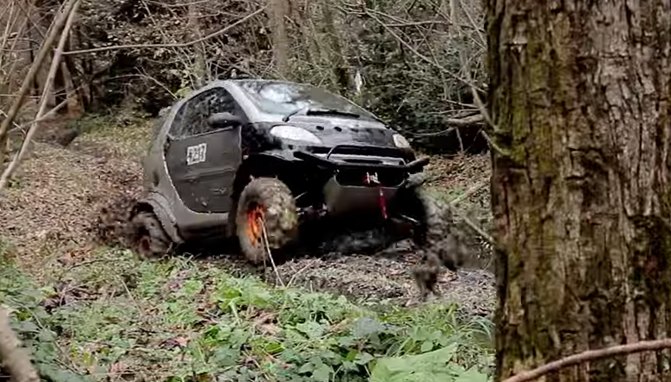 You Won't Believe This Turbo Off-Road Smart Car