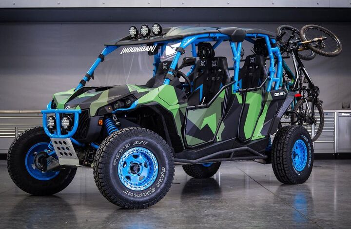 check out ken block s custom can am maverick and maverick max, Ken Block Maverick MAX