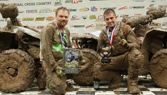 can am 44 racers go 1 2 at limestone 100 gncc
