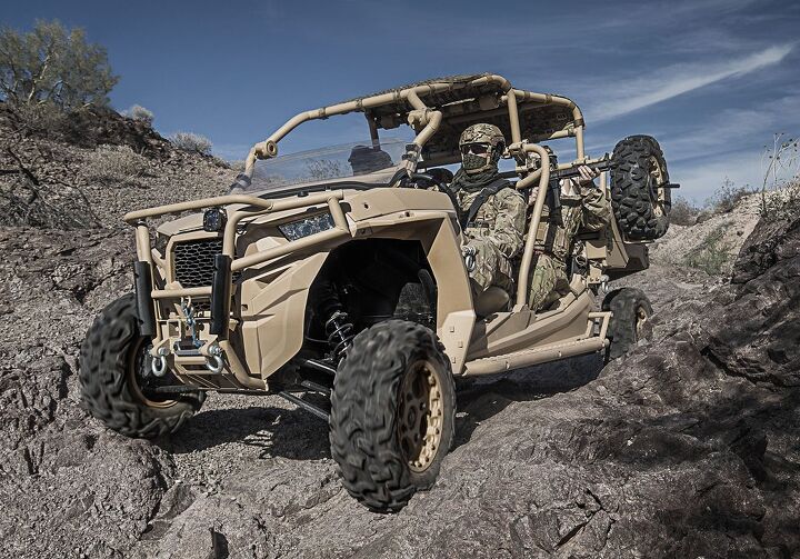 turbo diesel mrzr d ready for deployment, Polaris Defense MRZR D Action 2