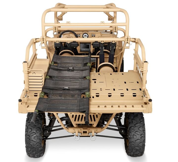 turbo diesel mrzr d ready for deployment, Polaris Defense MRZR D Bed