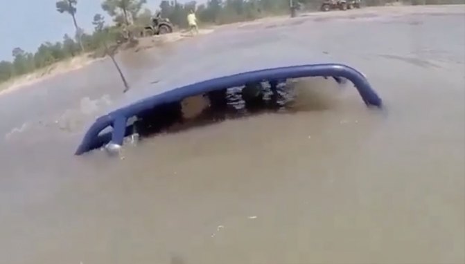 this utv driver takes going deep seriously video