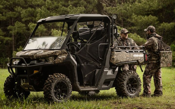 2017 can am atv and utv lineup unveiled, 2017 Can Am Defender Mossy Oak