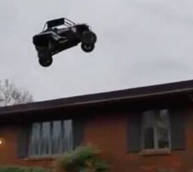 Polaris RZR Jumps Over a House + Video