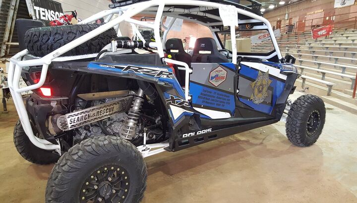 innovative products spied at 2016 rally on the rocks, Search and Rescue RZR