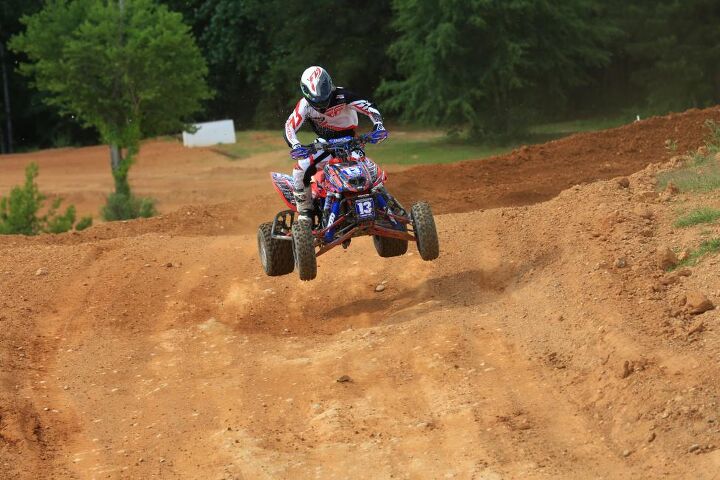 hetrick sweeps motos at monster mountain atvmx, John Natalie Monster Mountain ATVMX