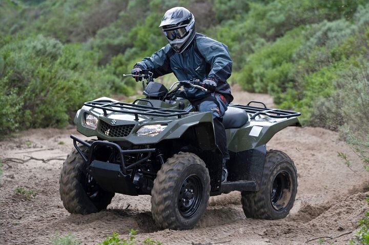 atv answerman june 2016, Suzuki KingQuad 400