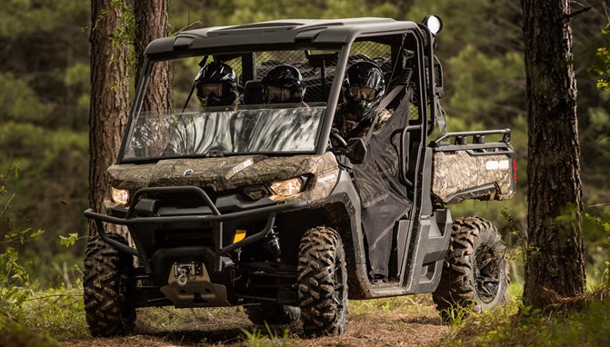 2017 can am defender mossy oak hunting edition preview