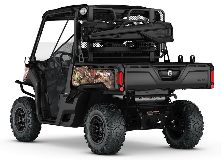 2017 can am defender mossy oak hunting edition preview, 2017 Can Am Defender Mossy Oak Rear