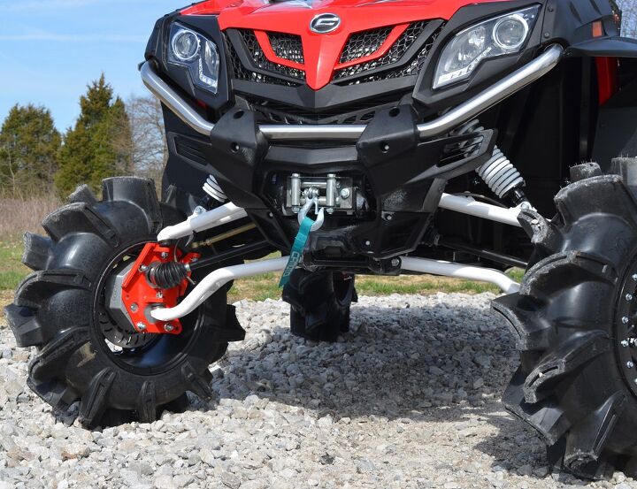 superatv cfmoto zforce 800 ex custom build, CFMOTO Super ATV Front Suspension