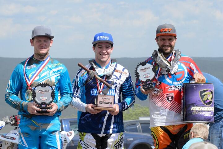 fowler extends championship lead with tomahawk gncc win, Tomahawk GNCC XC1 Podium