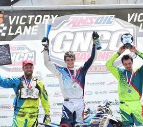 fowler extends championship lead with tomahawk gncc win, Tomahawk GNCC Morning Podium