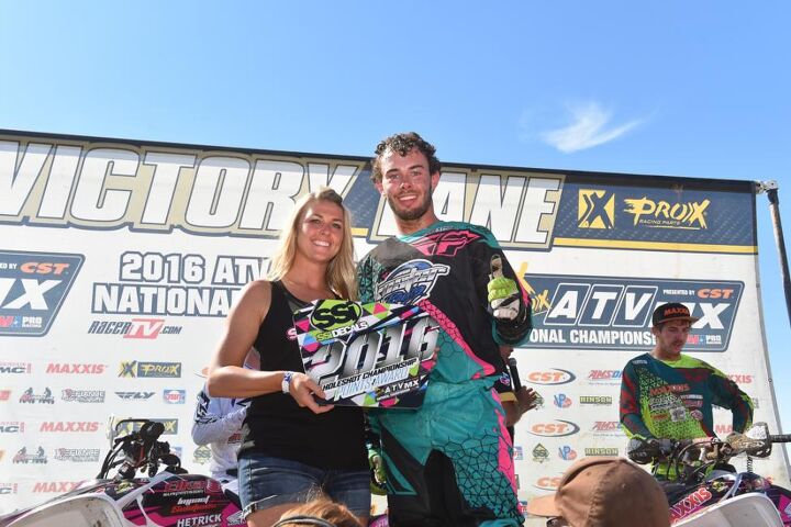 hetrick earns fifth straight win at sunset ridge mx, Brett Musick Holeshot Award