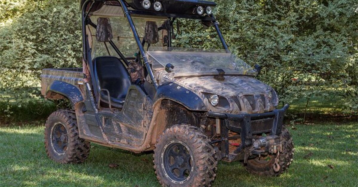 Remounting a Yamaha Rhino Rear Differential