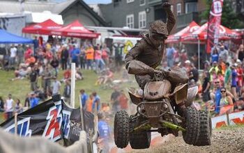 Adam McGill Fights Through the Mud to Win AMSOIL Snowshoe GNCC