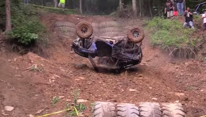 End Over End RZR Crash + Video