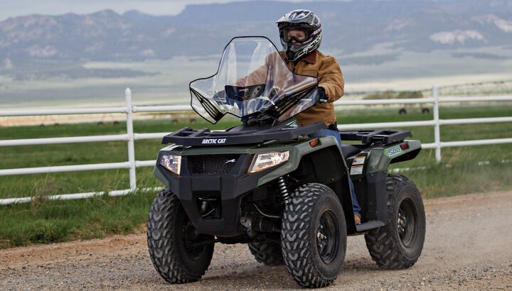 arctic cat drops atv prices for 2017, 2017 Arctic Cat Alterra 500