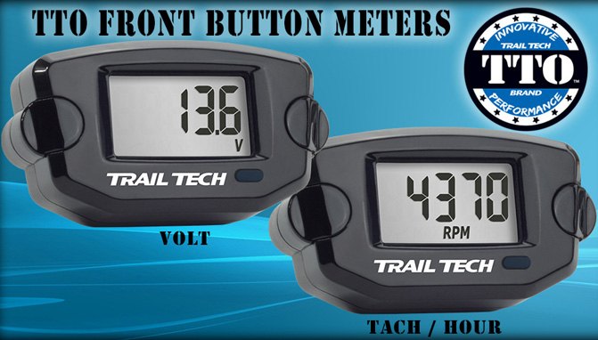 new volt meter and tach hour meter from trail tech