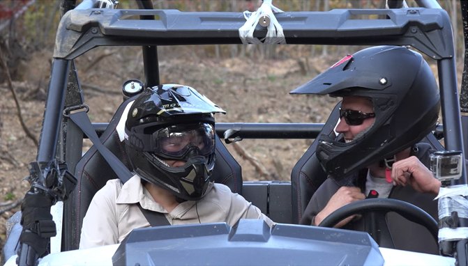 guy mics his wife up for her first rzr ride video