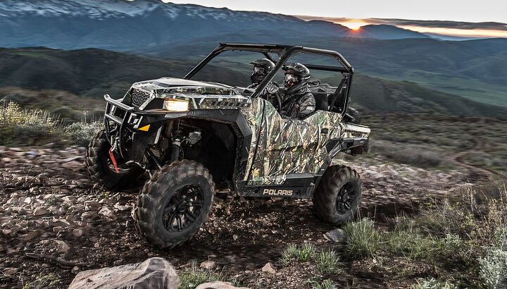 polaris unveils four seat general 4 1000 eps, 2017 Polaris General 1000 EPS Hunter Edition