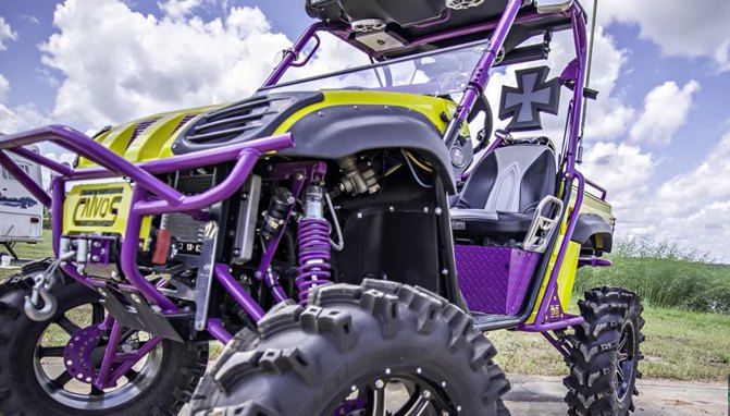 tricked out yamaha rhino video