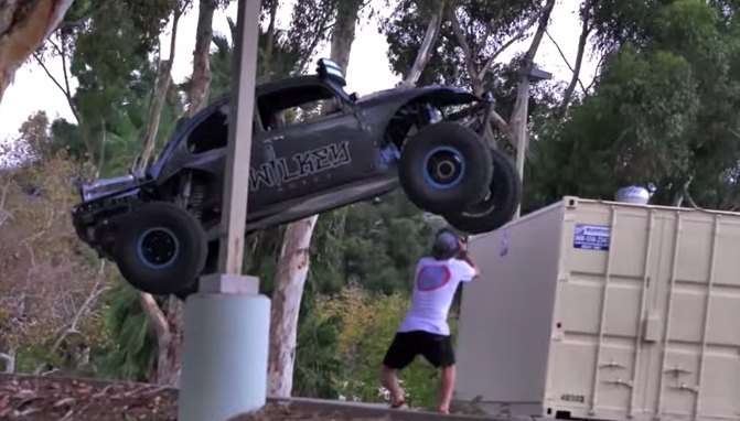 Off-Road Bug Terrorizes Downtown San Diego + Video