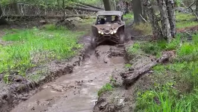 Mud Hole 1, YXZ1000R 0 + Video
