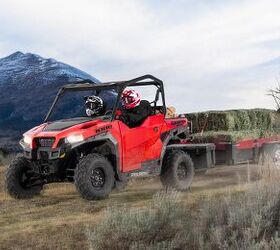 in search of the do everything utv, Polaris General Towing