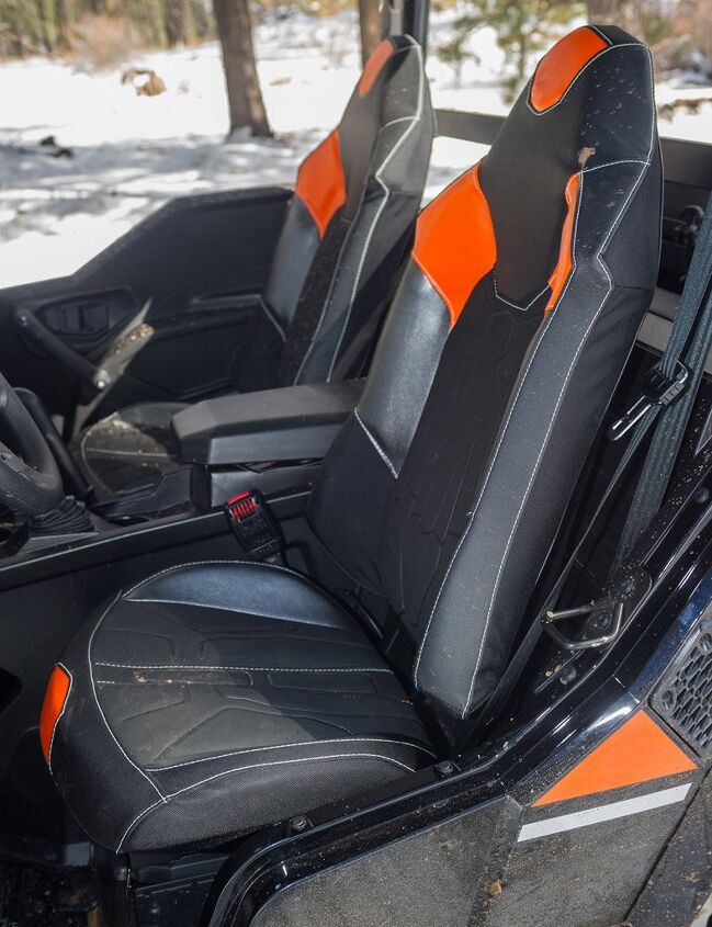 in search of the do everything utv, Polaris General Seats