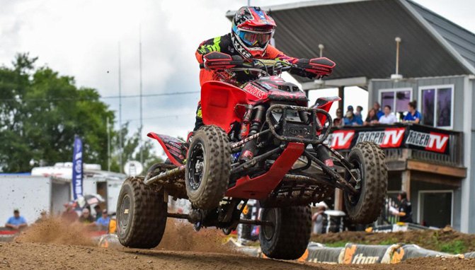 hetrick sweeps motos at atv dirt days