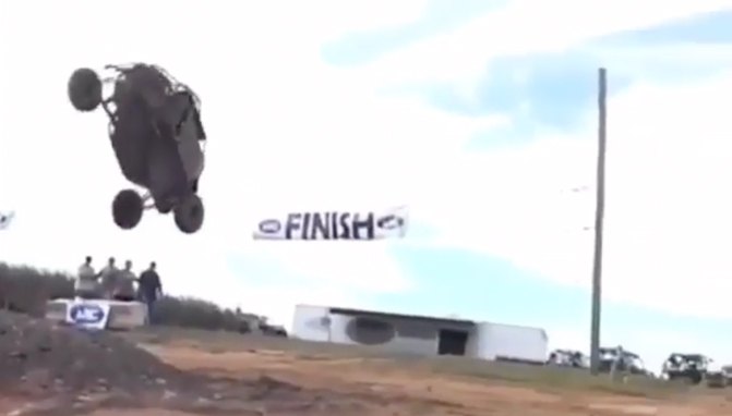 this jump gives new meaning to the term big finish video