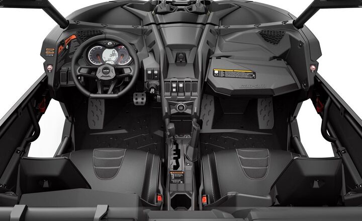 2017 can am maverick x3 preview, 2017 Can Am Maverick X3 Cockpit