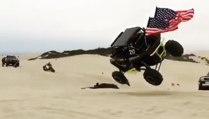 Is This The World's First Attempted UTV Barrel Roll + Video