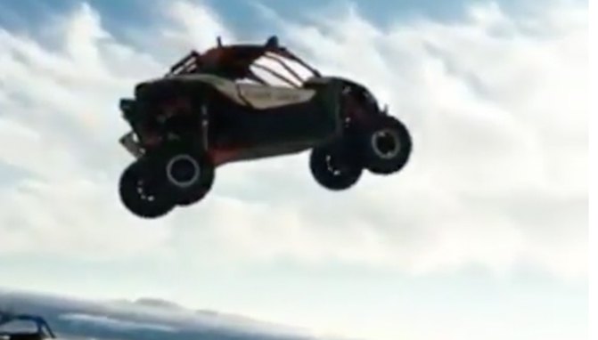 maverick x3 jump footage video