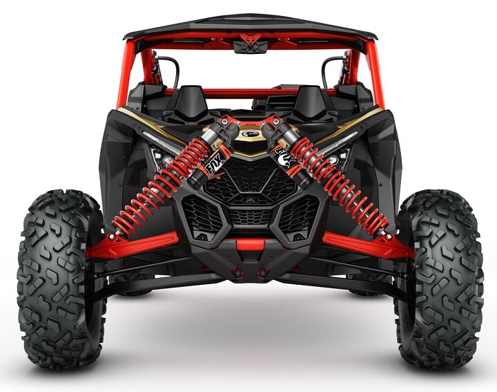 five industry changing features of the can am maverick x3, 2017 Can Am Maverick X3 Turbo Shocks