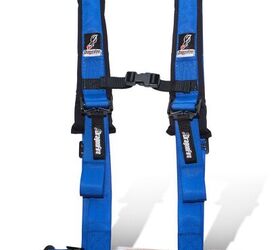 dragonfire offers new 2 slimline restraints, DFR Slimline Belt Blue