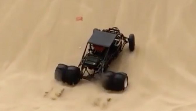 a four wheel drive sand car like you ve never seen before video